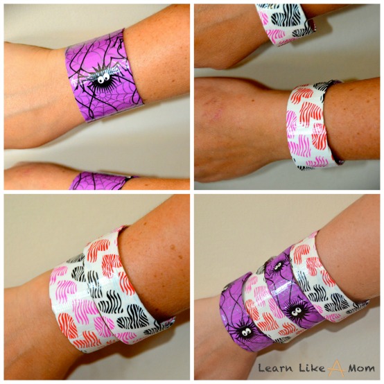 Duct Tape Jewelry - Learn Like A Mom! http://learnlikeamom.com/creative-corner/diy/duct-tape-jewelry/