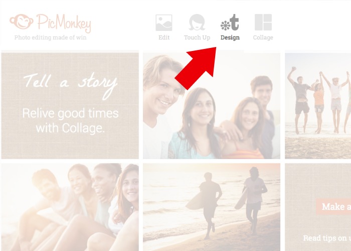 Create a media kit in PicMonkey using the Design feature