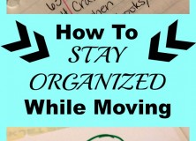 Stay Organized While Moving